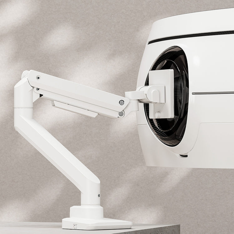 Hevey duty ultrawide arm white