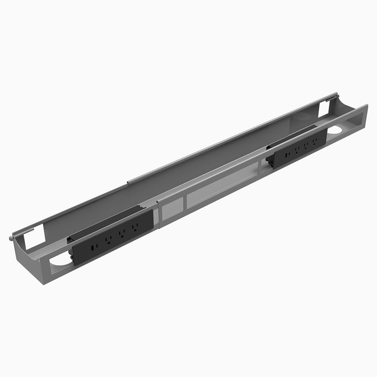 Quad Frame Channel + Mounting Brackets-Desky Canada