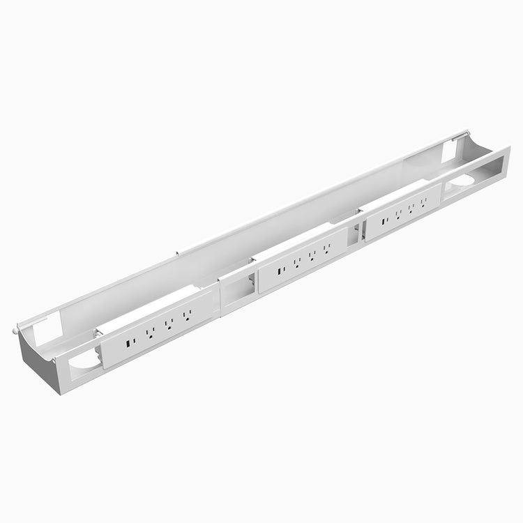 Quad Frame Channel + Mounting Brackets-Desky Canada