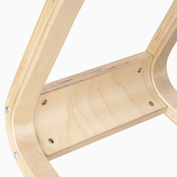 Bent plywood kneeling stool