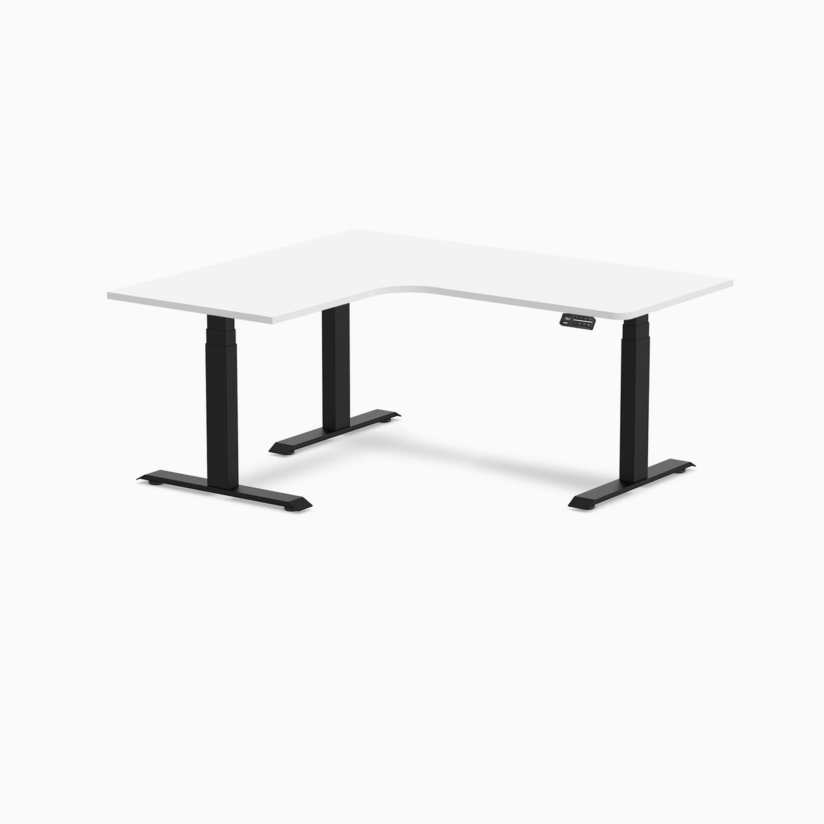 Electric Corner Standing Desk | L Shaped Sit Stand Desk