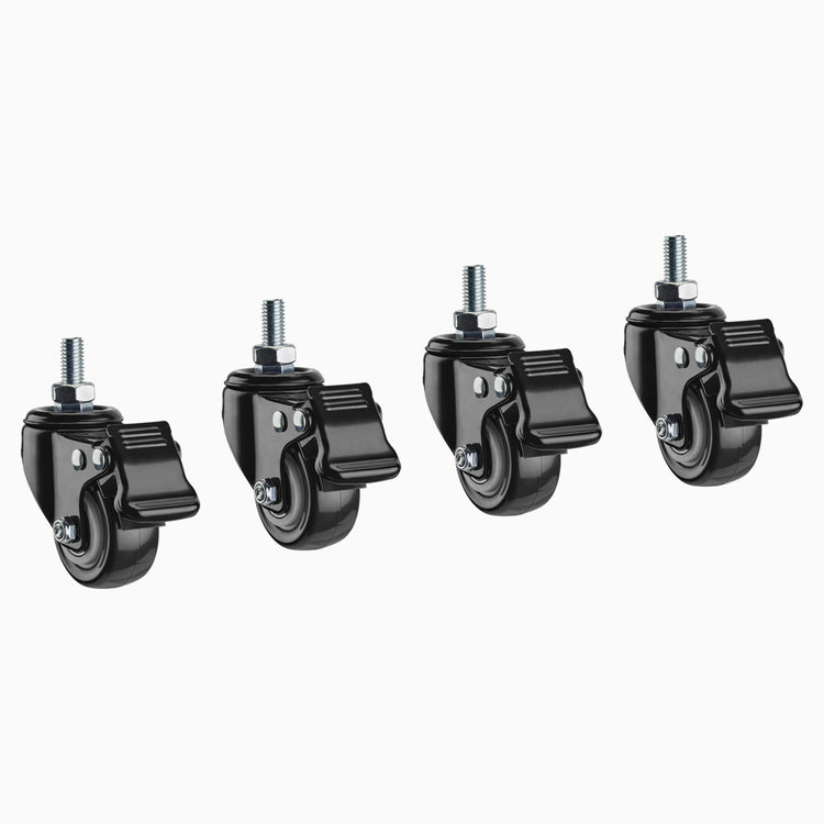 Desky Lockable Desk Casters Set - - Desky Canada