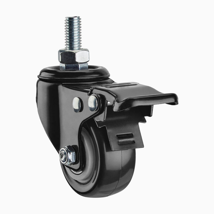 Desky Lockable Desk Casters detailed view - Desky Canada