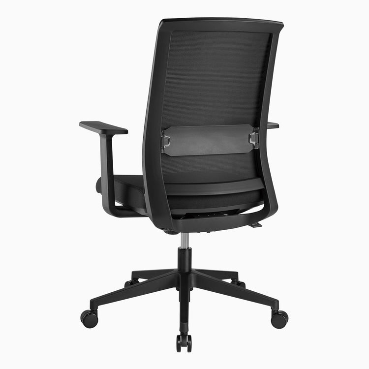 Low back mesh chair with lumbar support - Desky