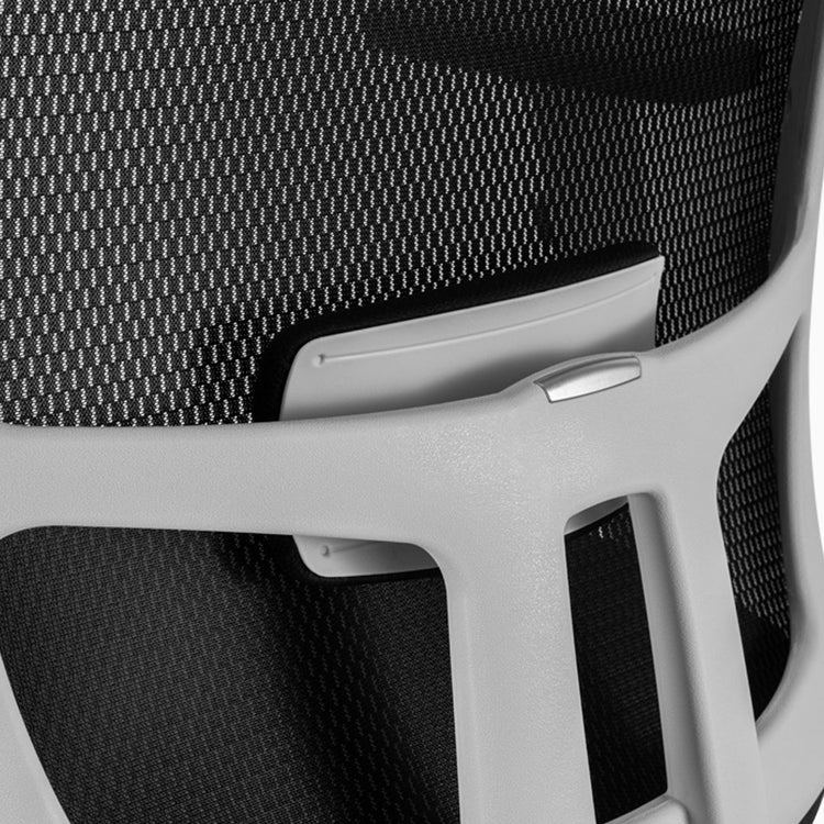 Mesh office chair with lumbar support