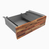 Desky Minimal Under Desk Drawer-Space grey - Softwood Acacia - Desky Canada