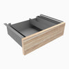 Desky Minimal Under Desk Drawer-space grey -Melamine classic oak - Desky Canada