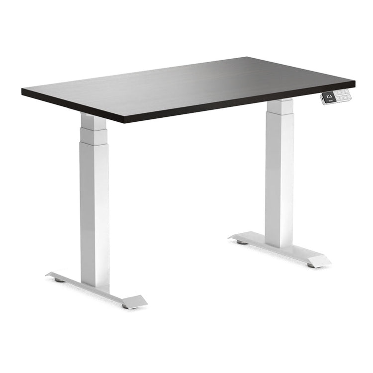 dual mini laminate sit stand desk