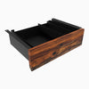 Desky Minimal Under Desk Drawer-Black - Hardwood Pheasantwood - Desky Canada