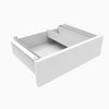 Desky Minimal Under Desk Drawer-White-Melamine- Desky Canada