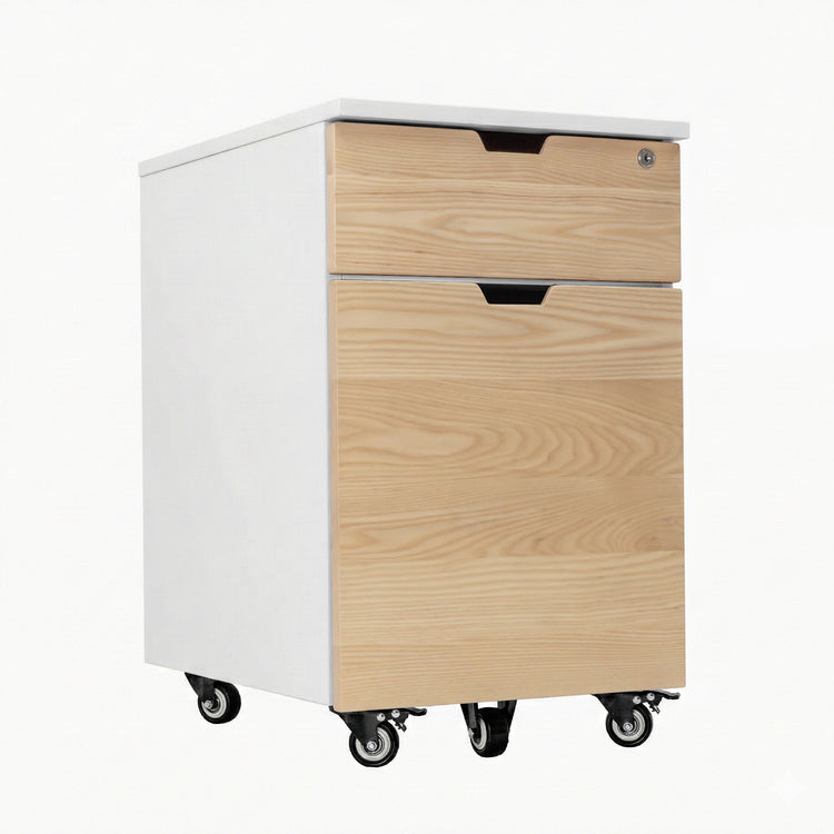 Desky Wooden Minimal Filing Cabinet