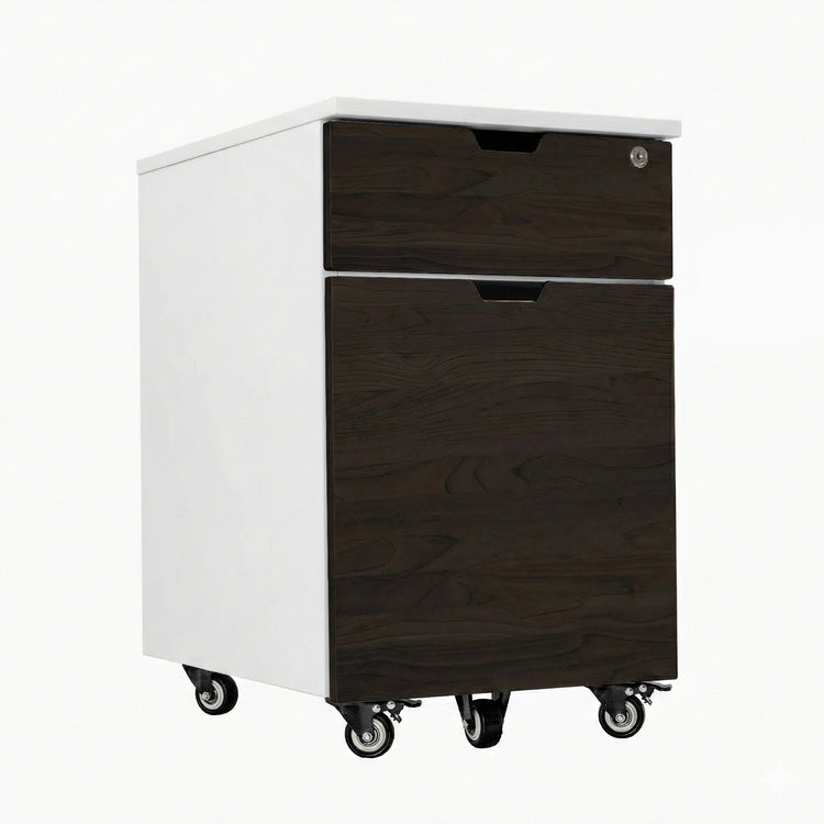 Desky Wooden Minimal Filing Cabinet