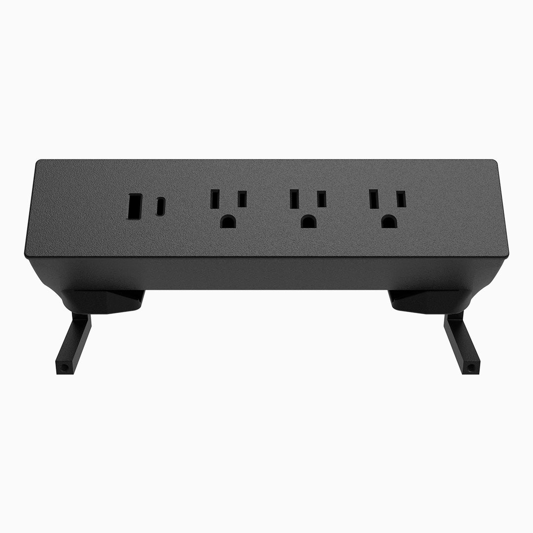 Desk Power Rack Desky On Desk Power Rail