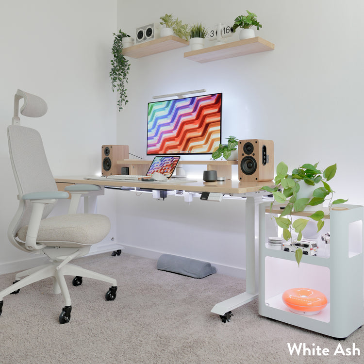 Pedestal Minimal Mobile Open Desky