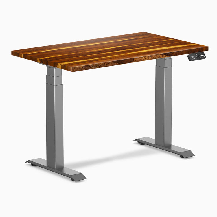 Desky Dual Mini Hardwood Sit Stand Desk
