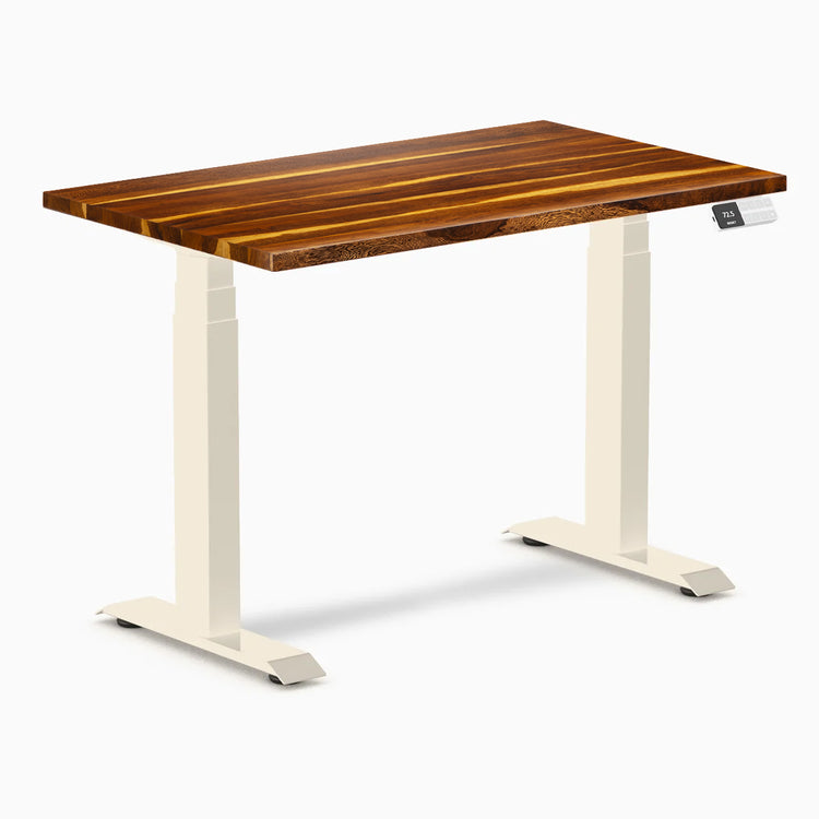 Desky Dual Mini Hardwood Sit Stand Desk