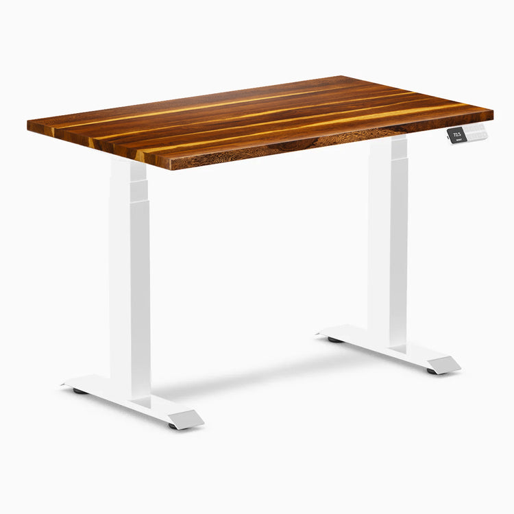 Desky Dual Mini Hardwood Sit Stand Desk