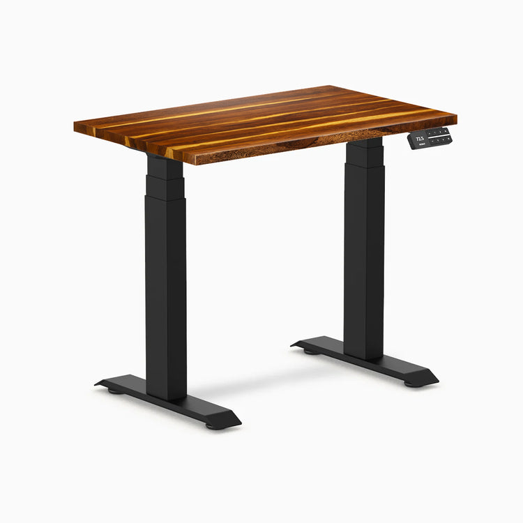 Desky Dual Mini Hardwood Sit Stand Desk