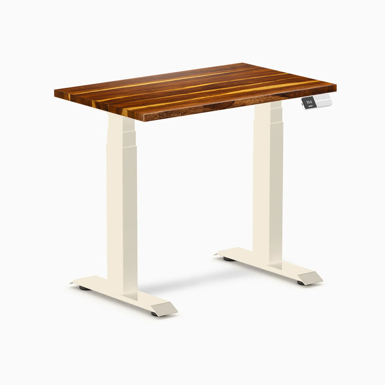 Desky Dual Mini Hardwood Sit Stand Desk