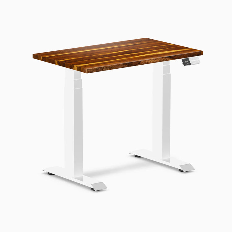 Desky Dual Mini Hardwood Sit Stand Desk