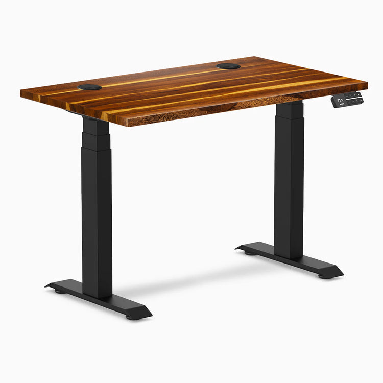 Desky Dual Mini Hardwood Sit Stand Desk