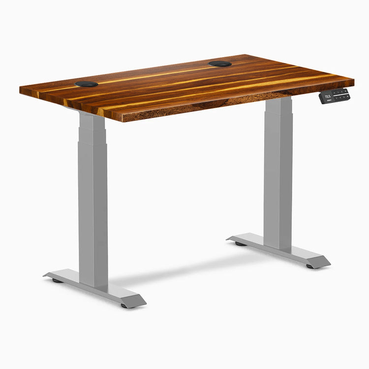 Desky Dual Mini Hardwood Sit Stand Desk