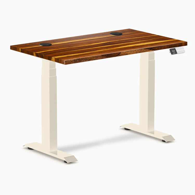 Desky Dual Mini Hardwood Sit Stand Desk