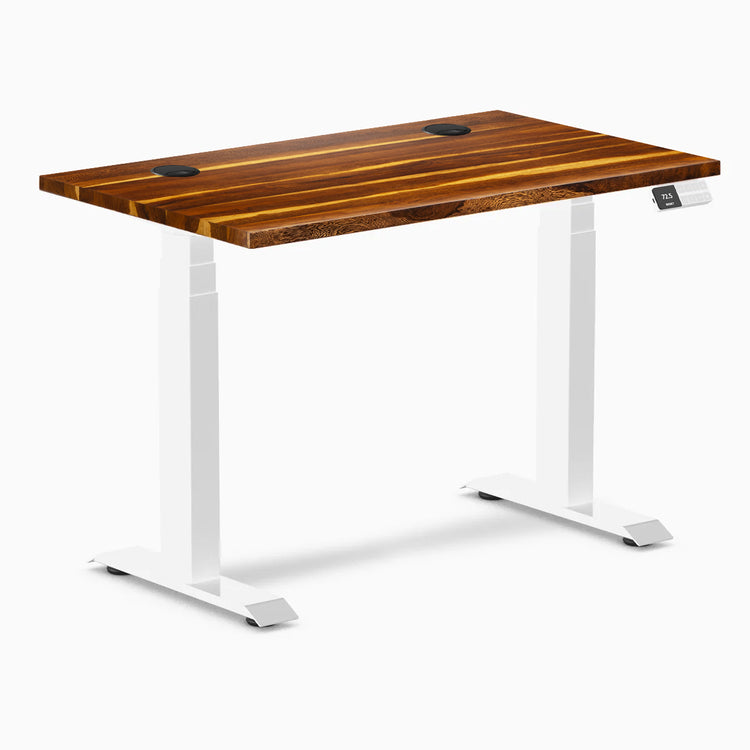 Desky Dual Mini Hardwood Sit Stand Desk