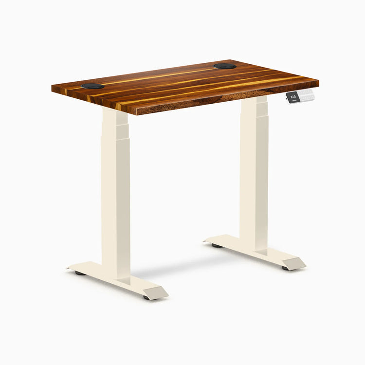 Desky Dual Mini Hardwood Sit Stand Desk