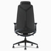 All black executive office chair - Desky 