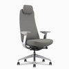 Light grey executive office chair 