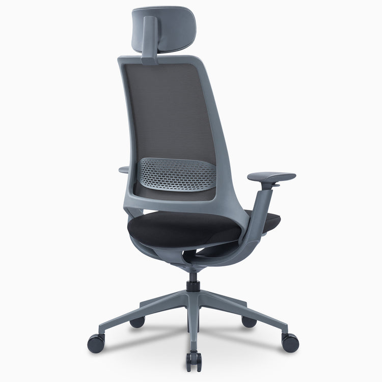 Pulse supportive desk chair with adjustable arm rests - Desky