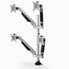 Quad monitor arm for four screen set up - Desky