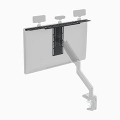 Large size Desky screen caddy shelf 