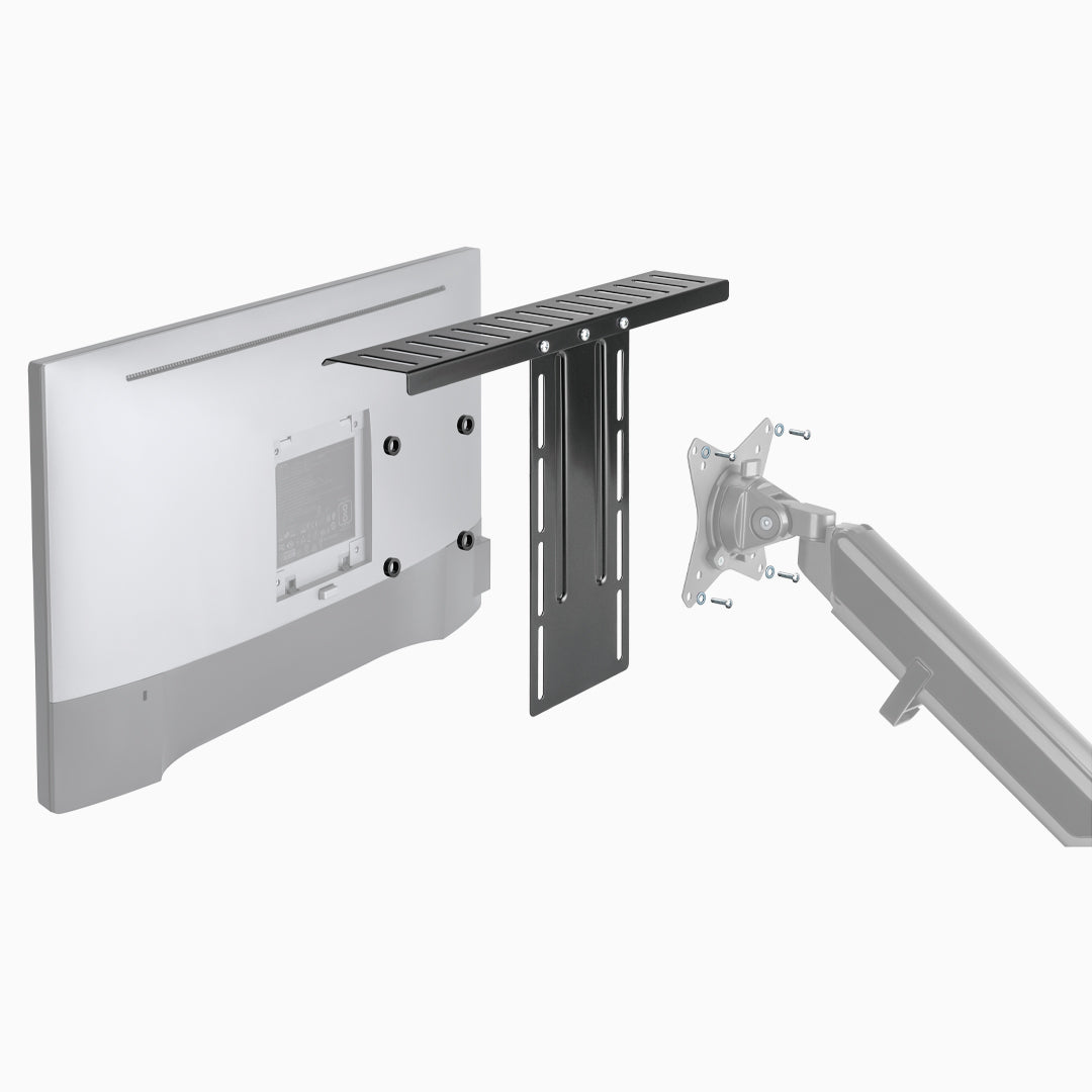 Desky Screen Caddy Shelf