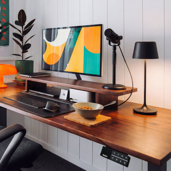 Desky silhouette cordless desk lamp 