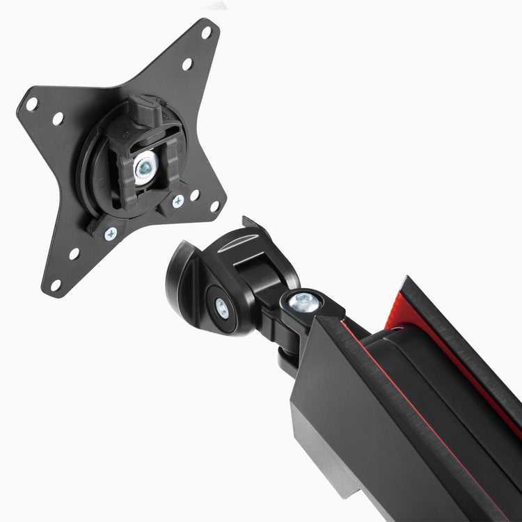 LED gaming arm mount single monitor - Desky Canada