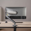 Desky Single LED Monitor Arm Space Grey -Desky®