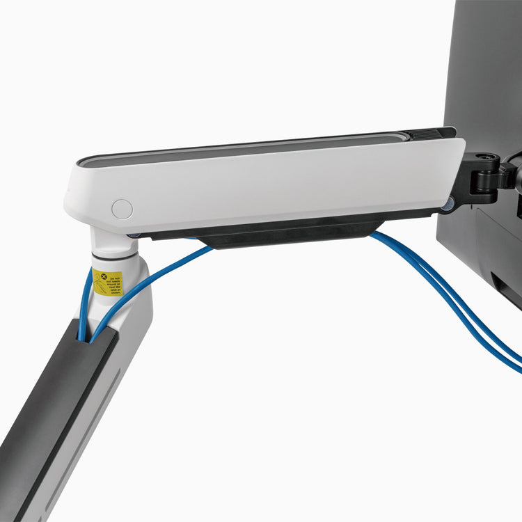 LED arm with cable management - Desky Canada