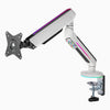 LED remote controlled monitor arm