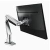 Desky single arm monitor mount - Silver