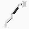 24lbs heavy duty single monitor arm in white