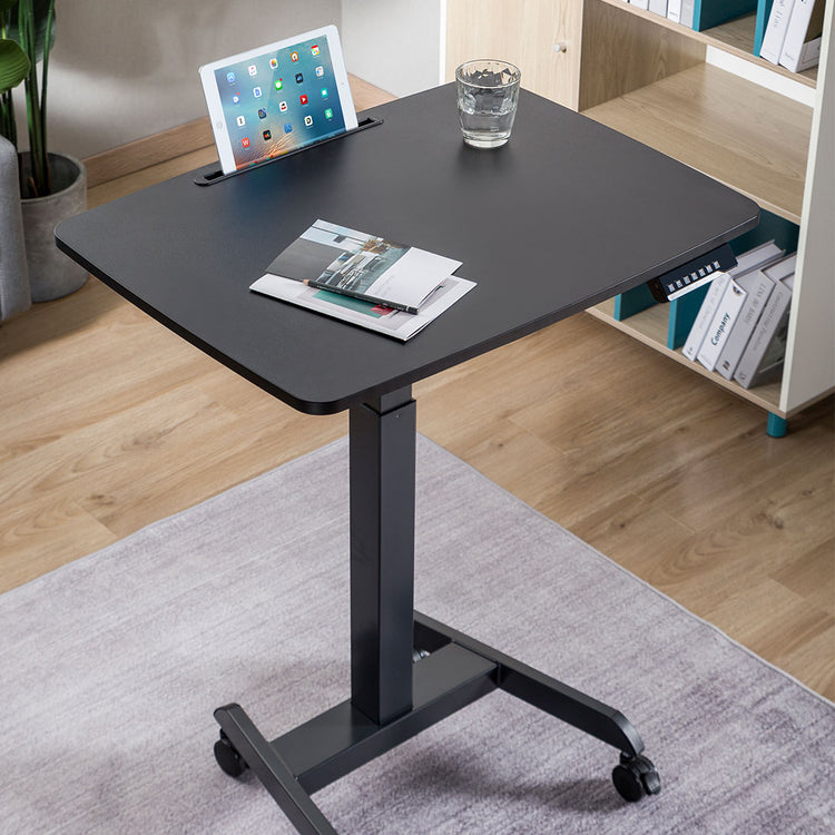 Desky Single Sit Stand Pedestal Desk