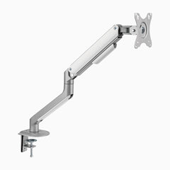 Silver eco single monitor arm set up