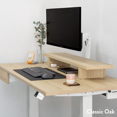 Desky Dual Laminate Sit Stand Desk-Desky Canada