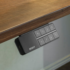 Smart bluetooth controller attached to desk