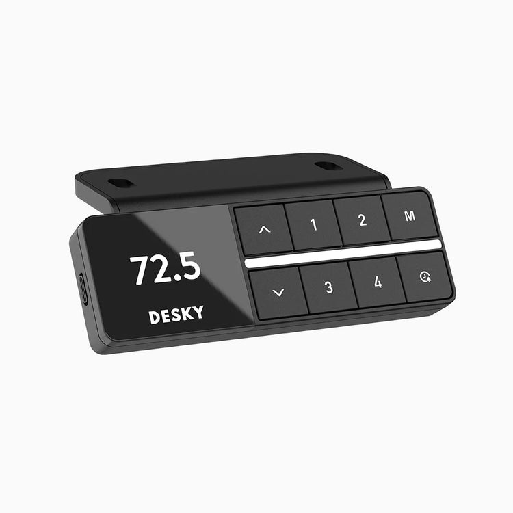 Black smart bluetooth controller for Desky standing desk