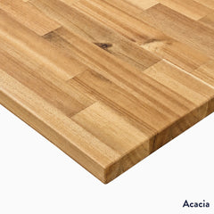 Desky Dual Hardwood Sit Stand Desk detail view 20