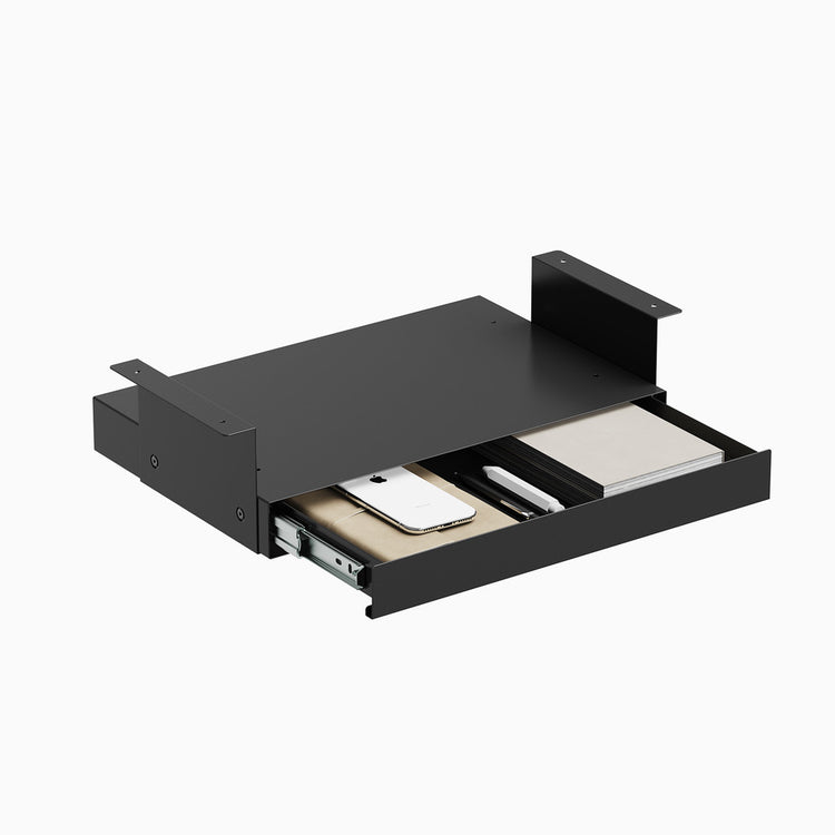 Desky Ultra Slim Under Desk Drawer