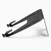 Black laptop mount attachment for arm